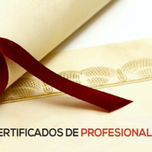 Certificados profesionalidad